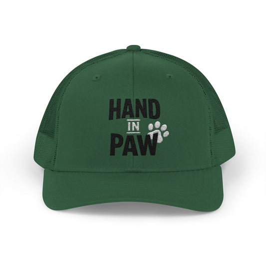 Hand in Paw Snapback Trucker Cap