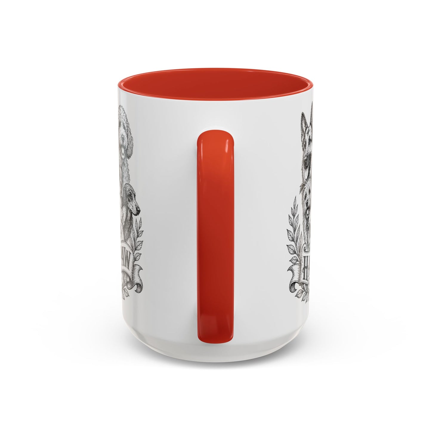 Vintage Animal Sketch Hand in Paw Logo Mug