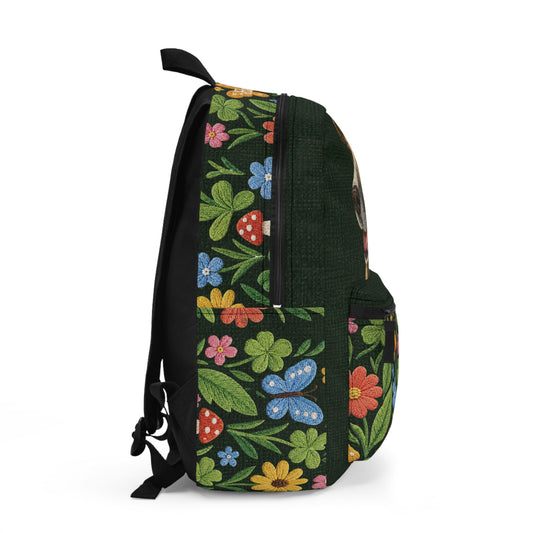 Hand in Paw Dog Pattern Backpack & Travel Bag