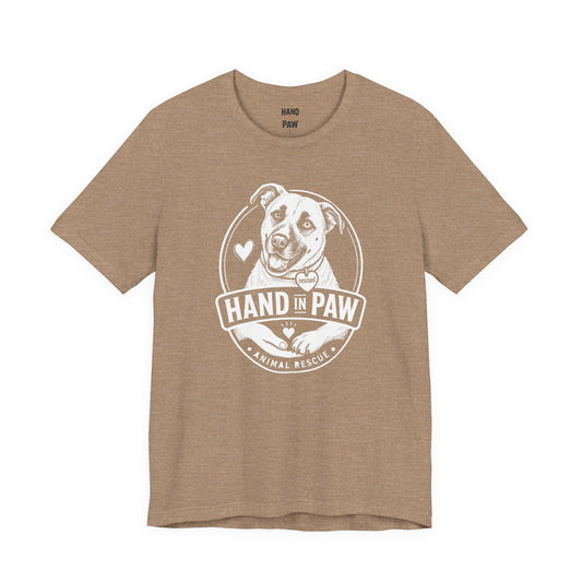 Hand in Paw Rescue Logo T-Shirt
