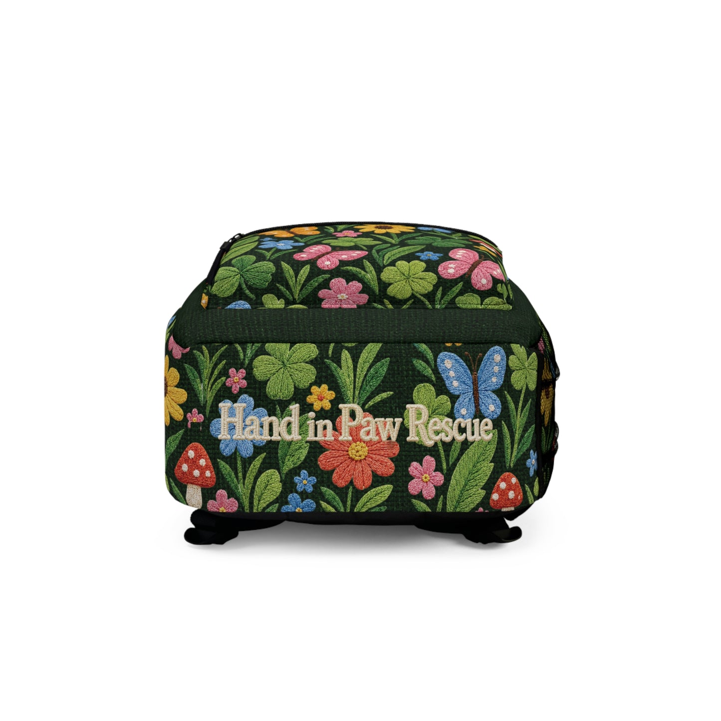 Hand in Paw Dog Pattern Backpack & Travel Bag