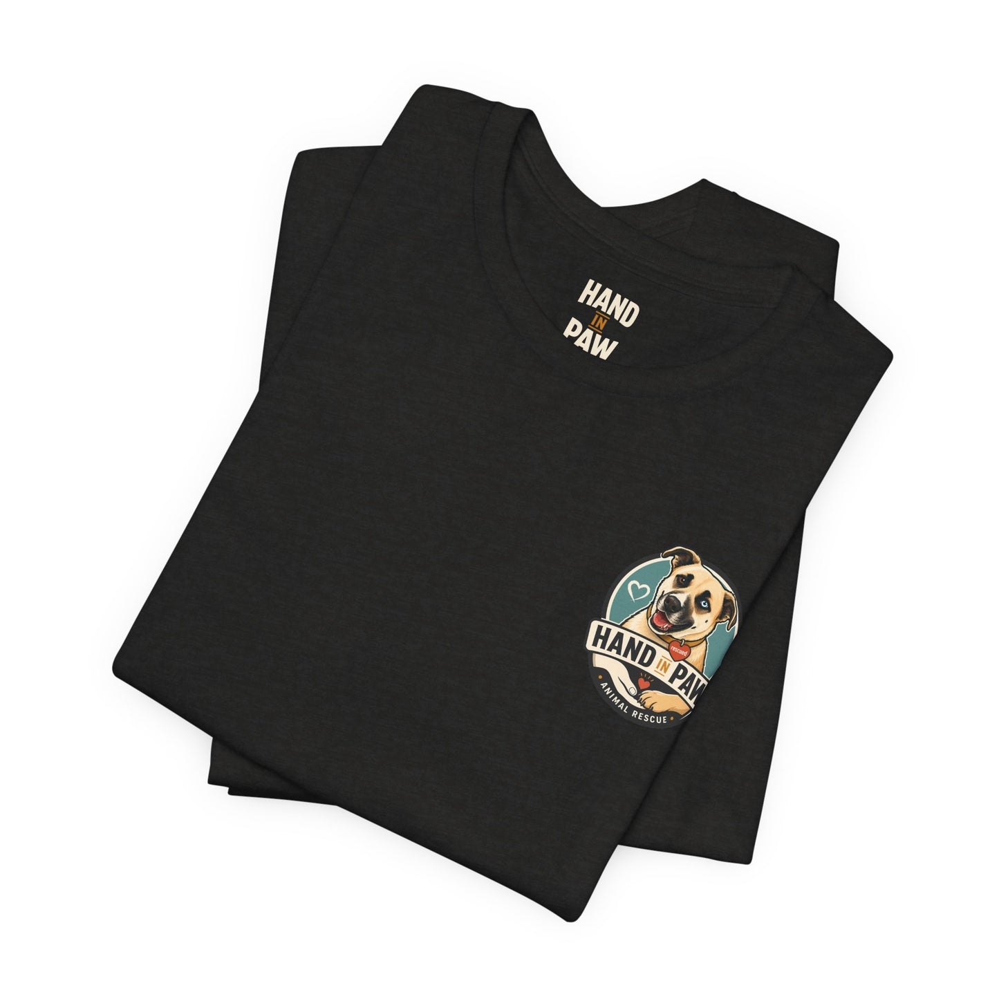 Hand in Paw Rescue Logo T-Shirt