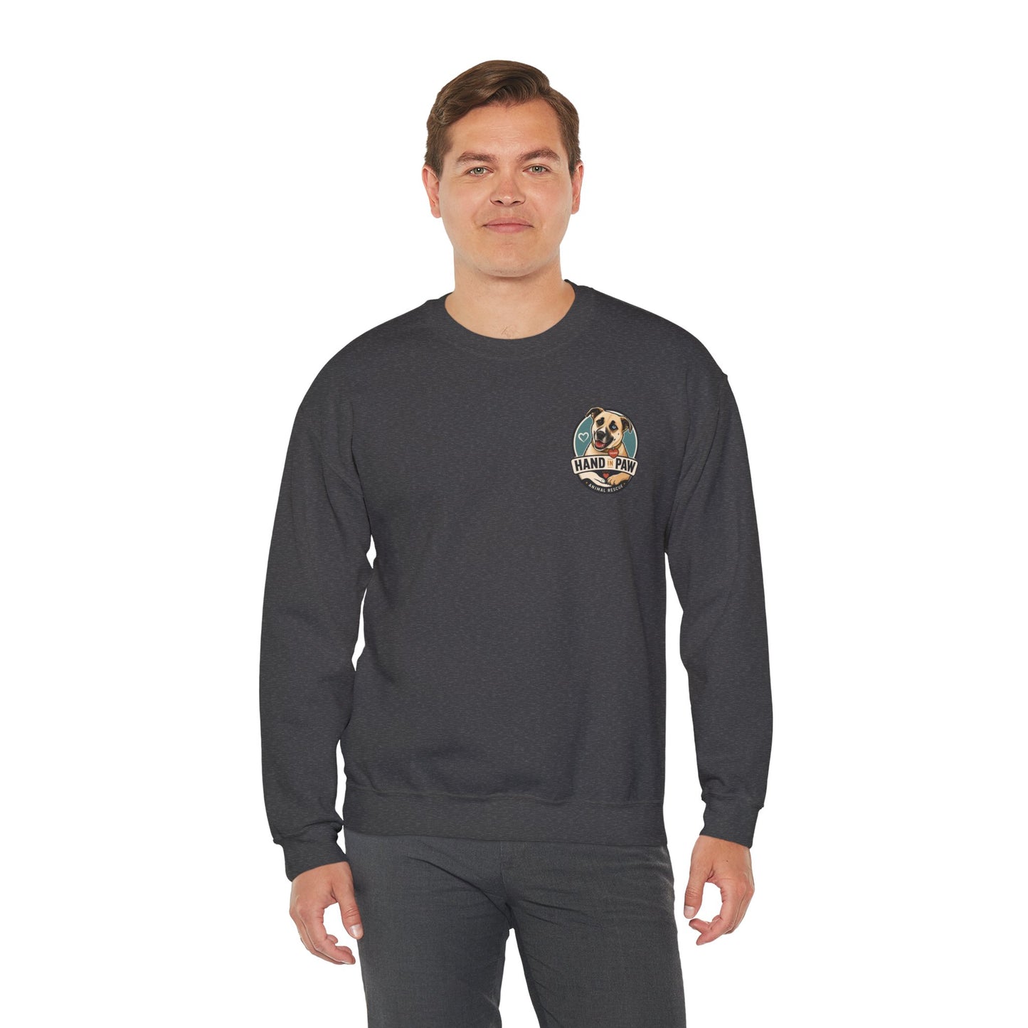 Hand in Paw Rescue Crewneck Sweatshirt