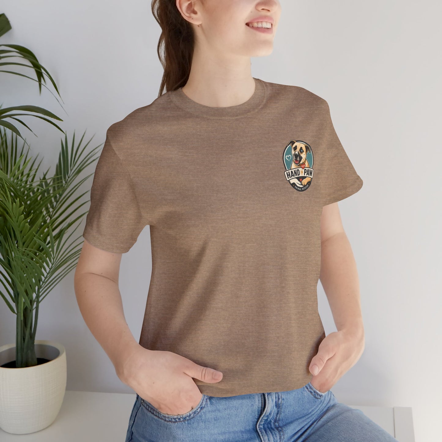 Hand in Paw Rescue Logo T-Shirt