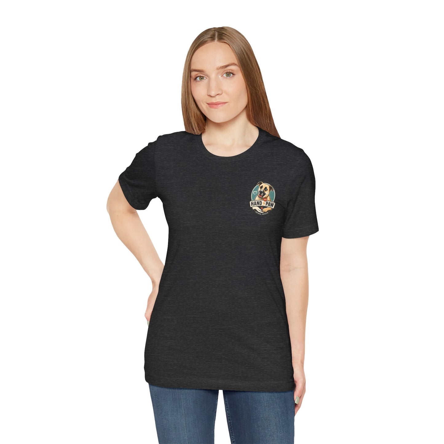 Hand in Paw Rescue Logo T-Shirt