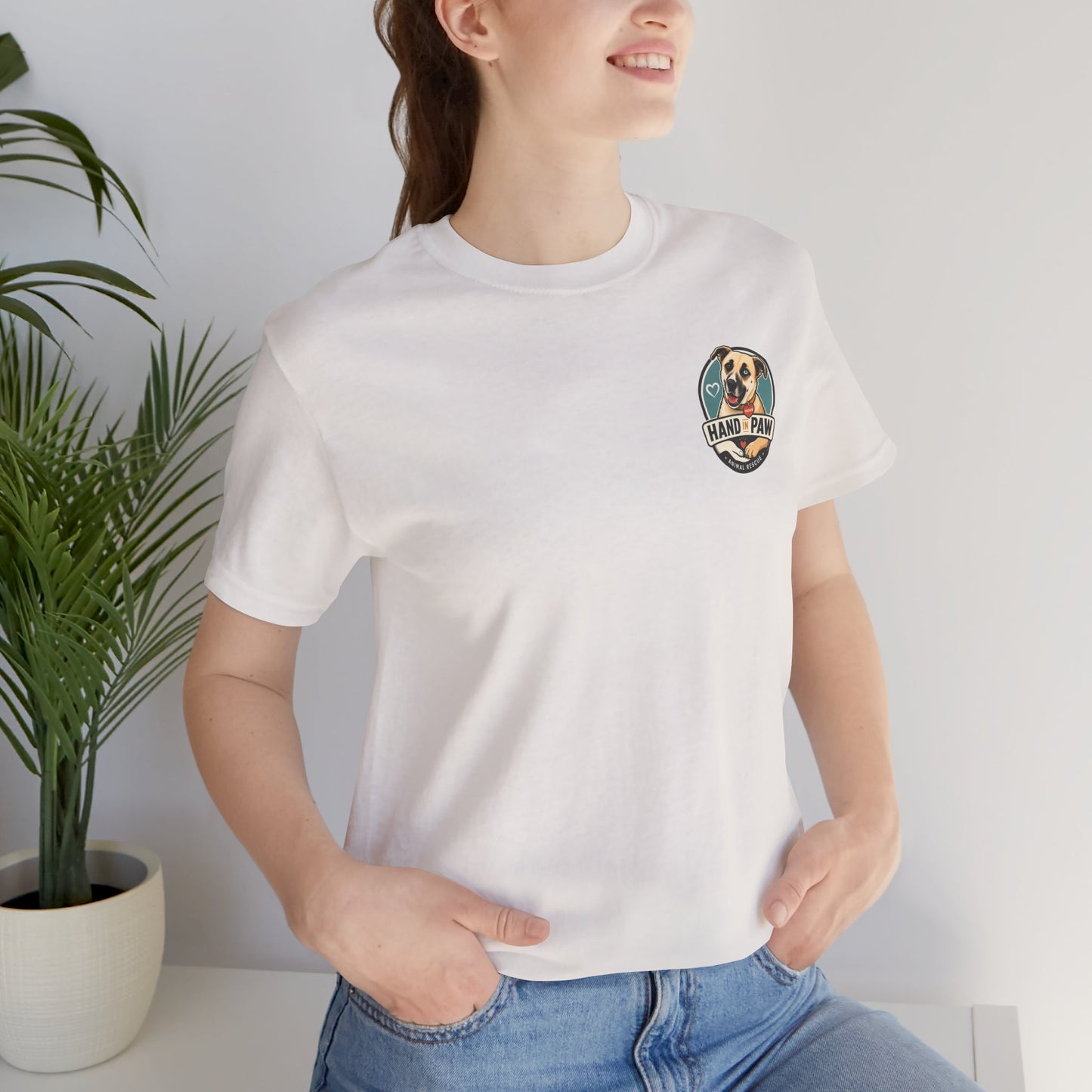 Hand in Paw Rescue Logo T-Shirt