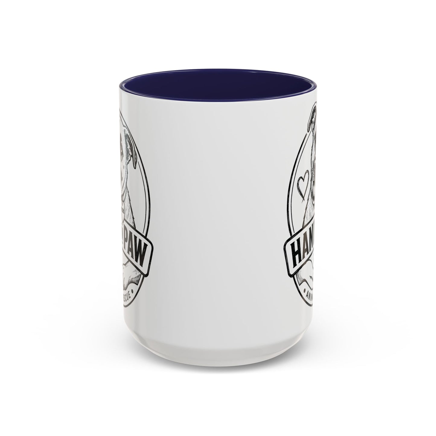 Hand in Paw Logo Mug