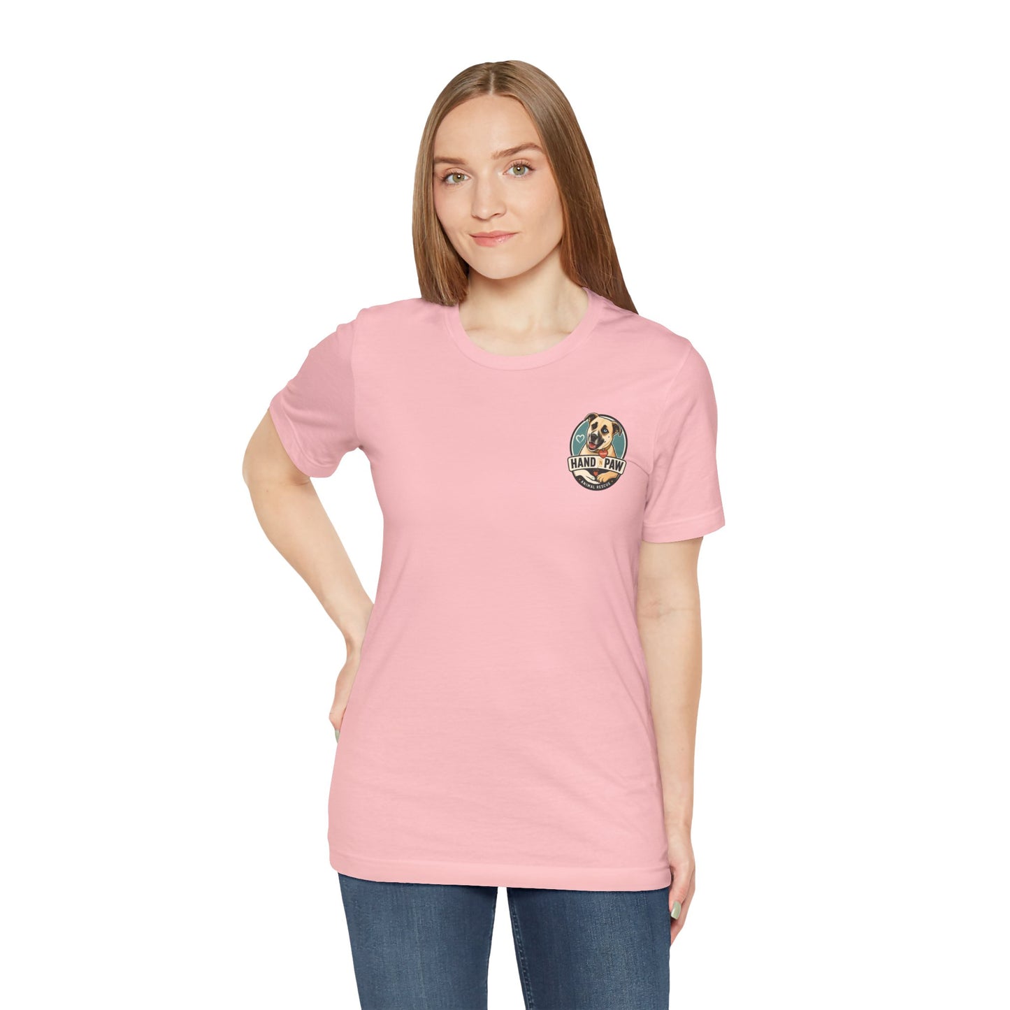 Hand in Paw Rescue Logo T-Shirt