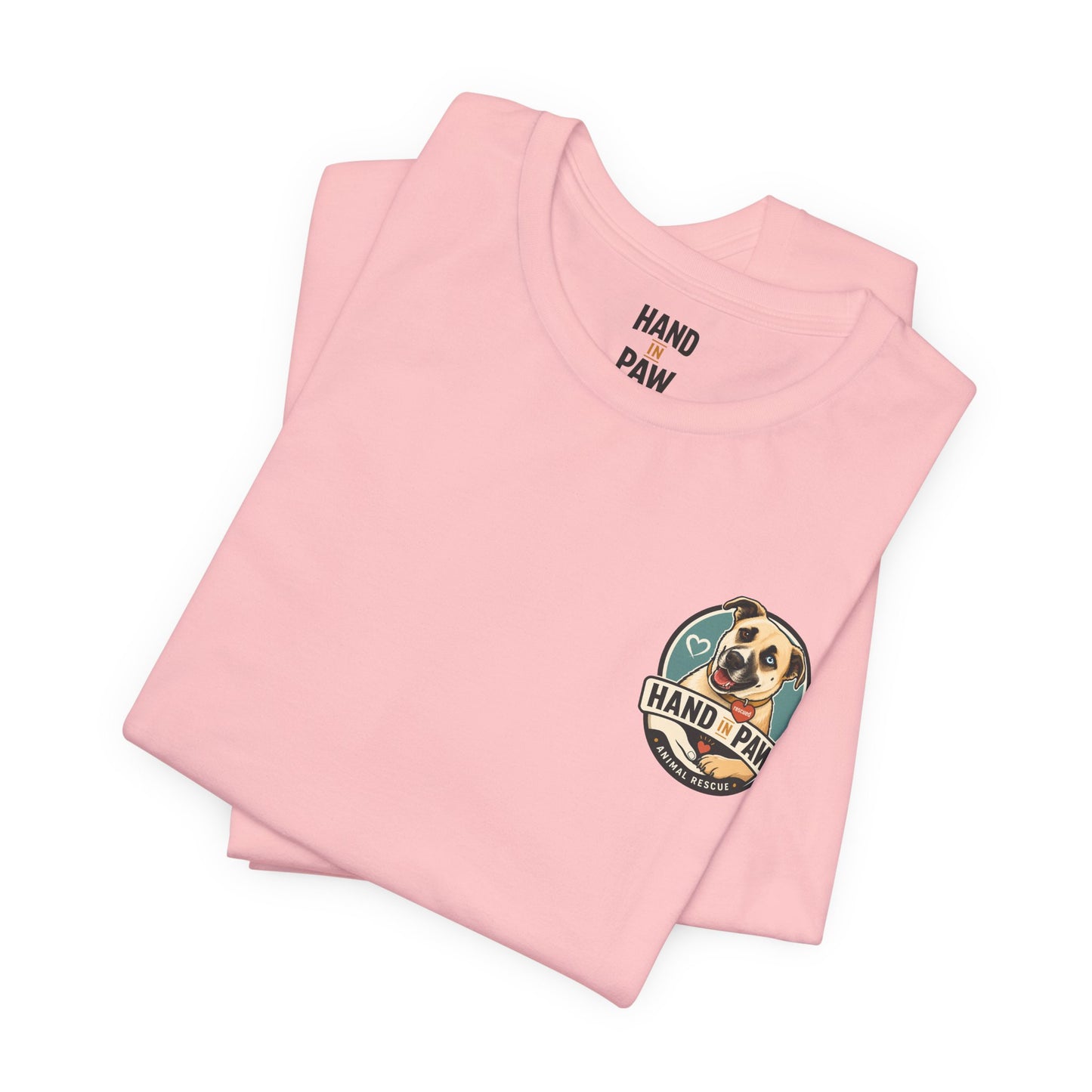 Hand in Paw Rescue Logo T-Shirt