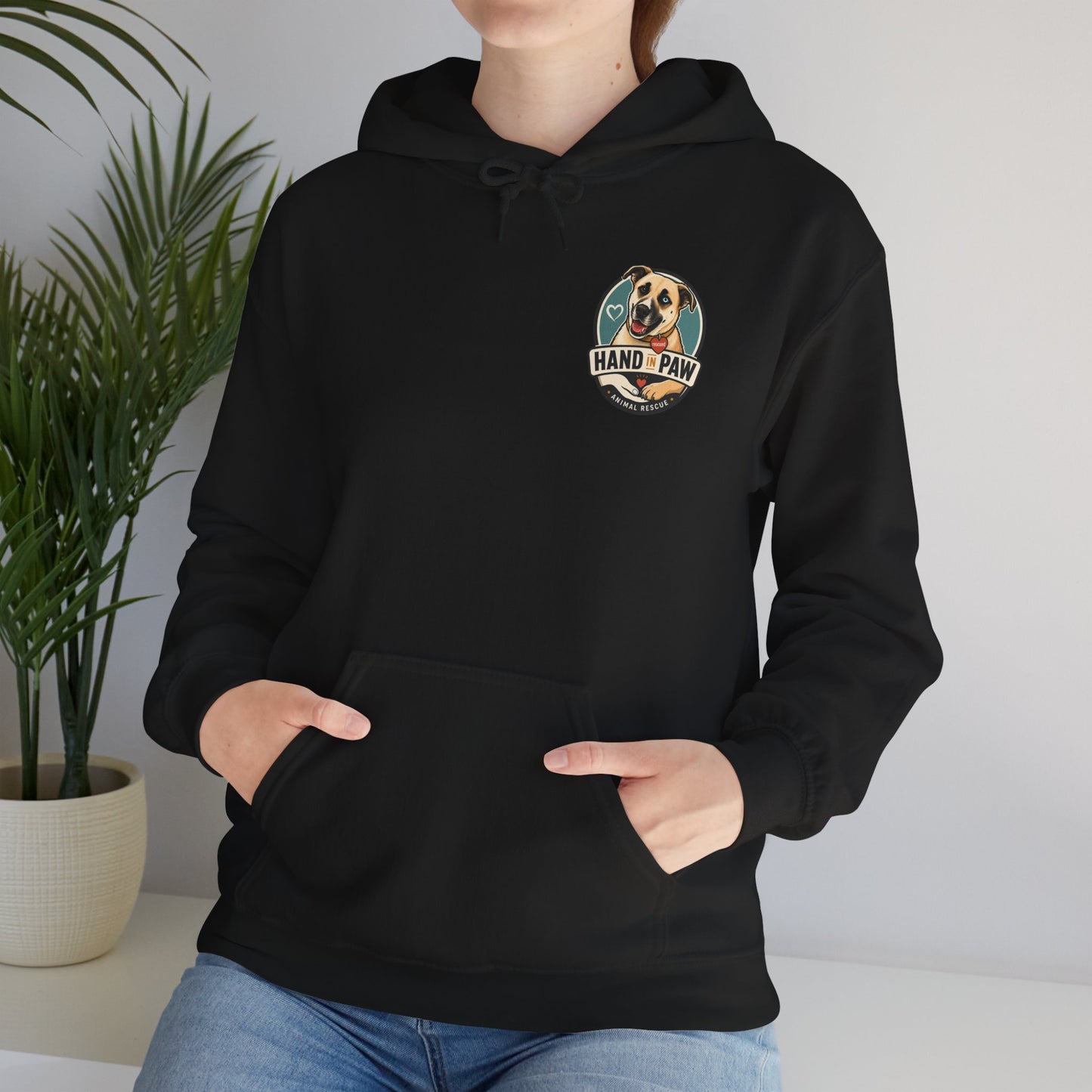 Hand in Paw Unisex Hoodie