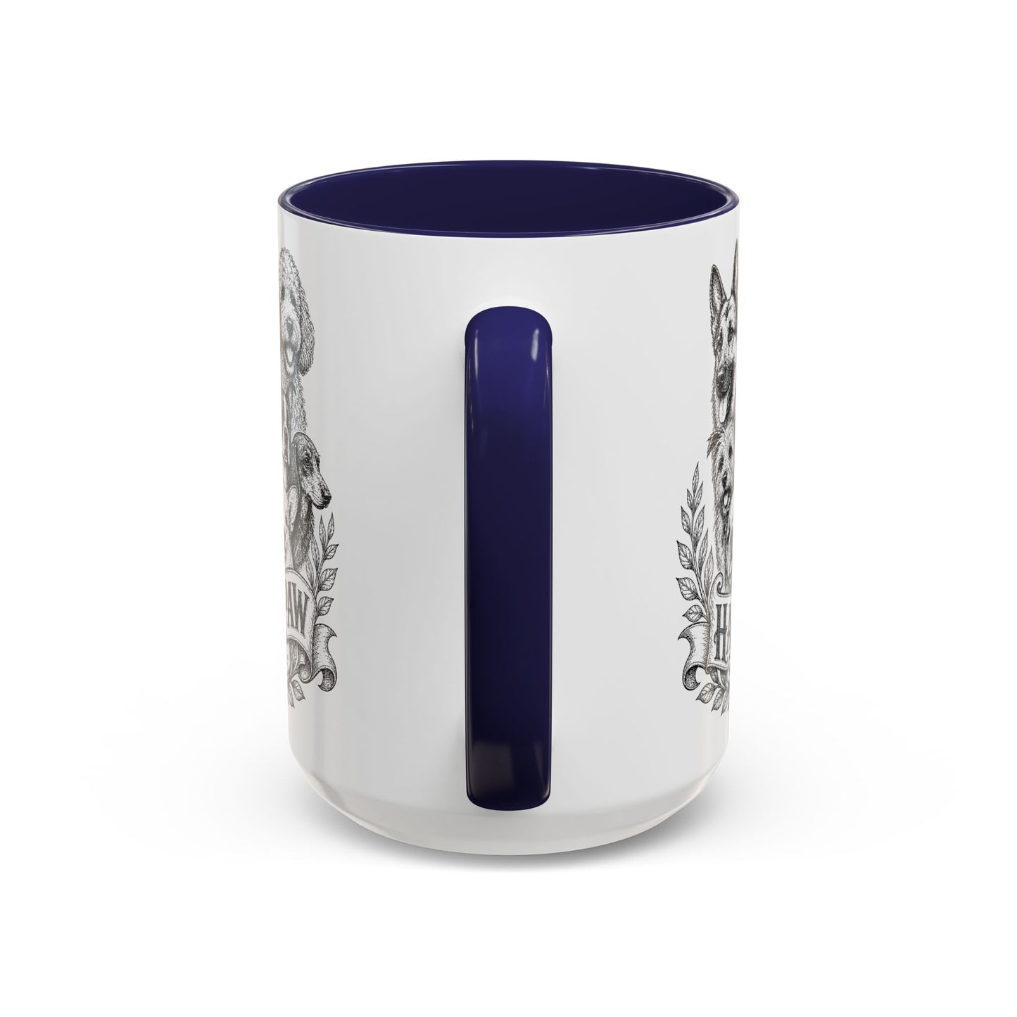 Vintage Animal Sketch Hand in Paw Logo Mug