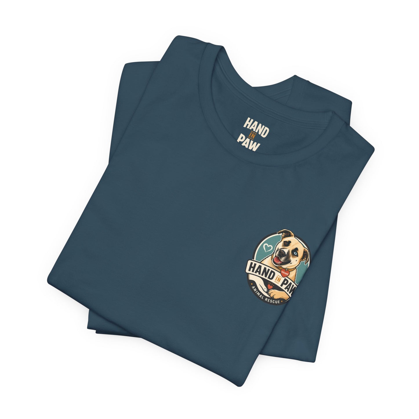 Hand in Paw Rescue Logo T-Shirt