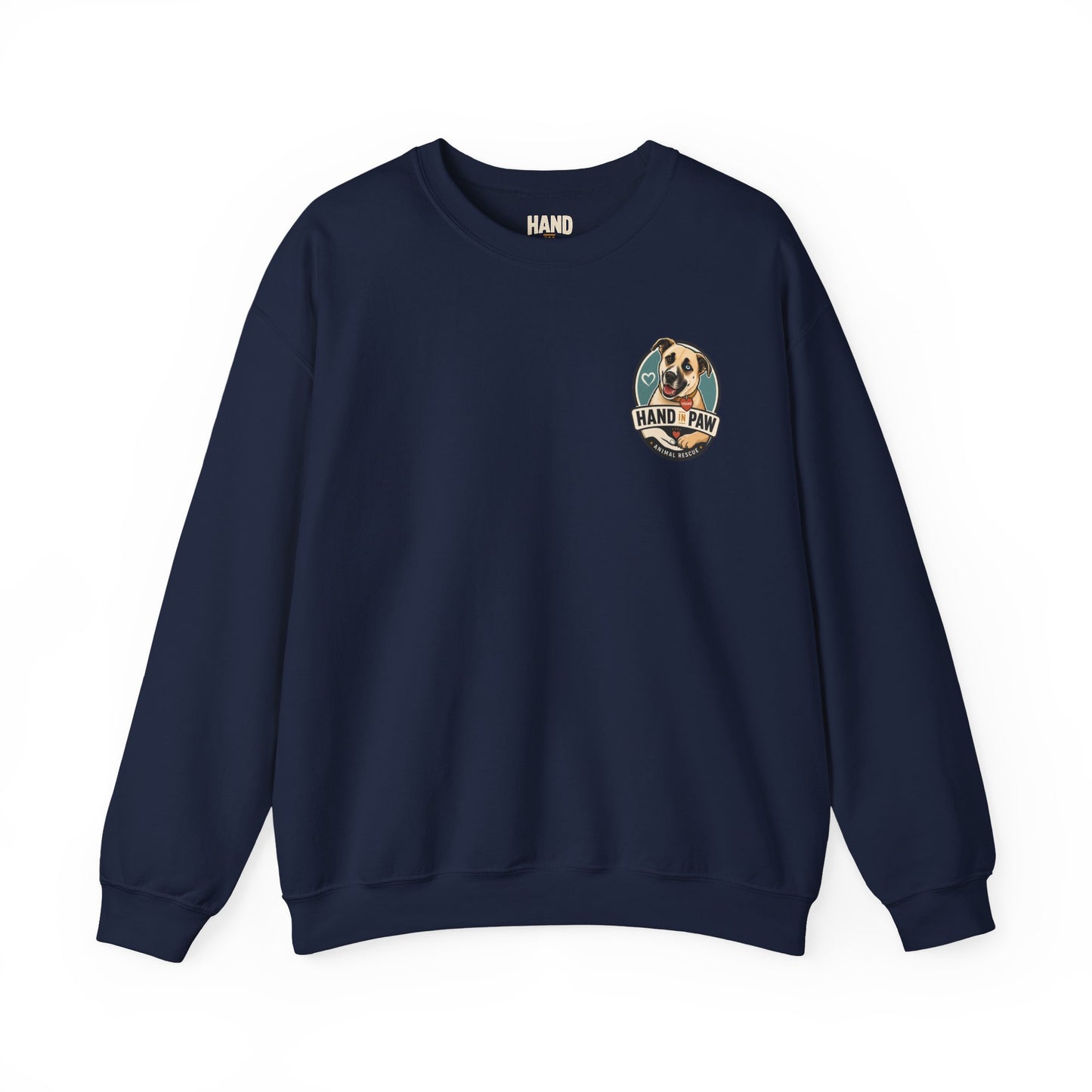 Hand in Paw Rescue Crewneck Sweatshirt