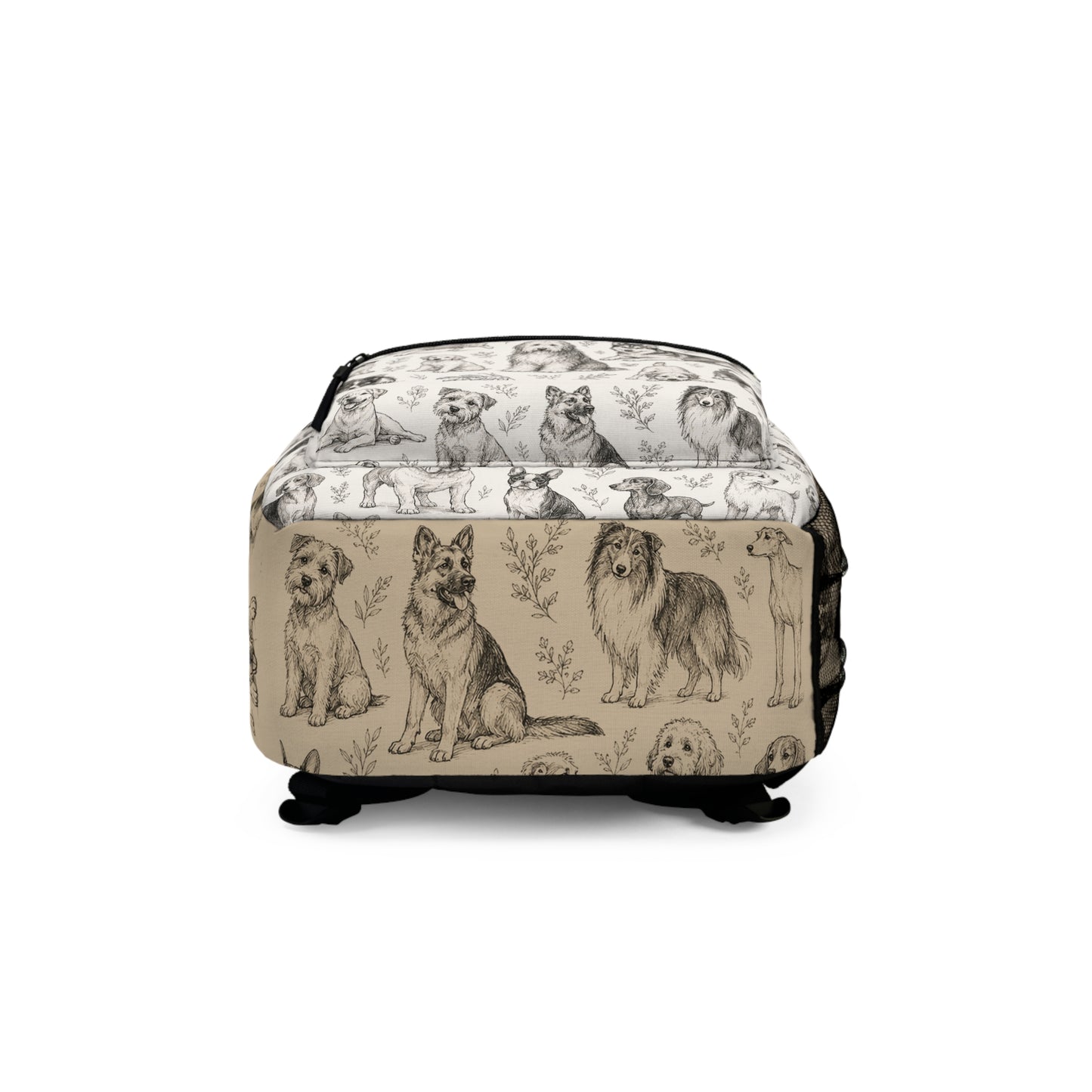 Hand in Paw Dog Pattern Backpack & Travel Bag