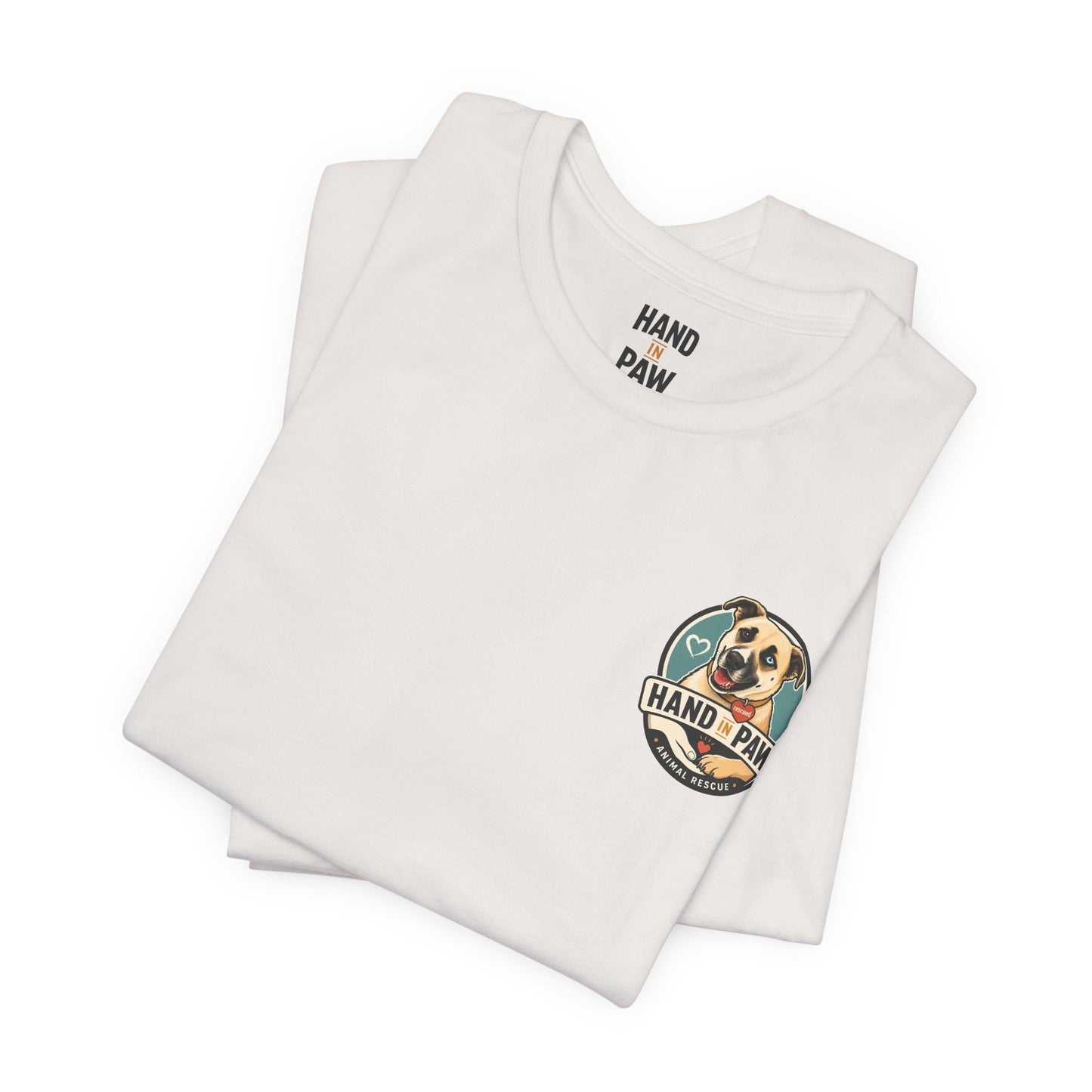 Hand in Paw Rescue Logo T-Shirt
