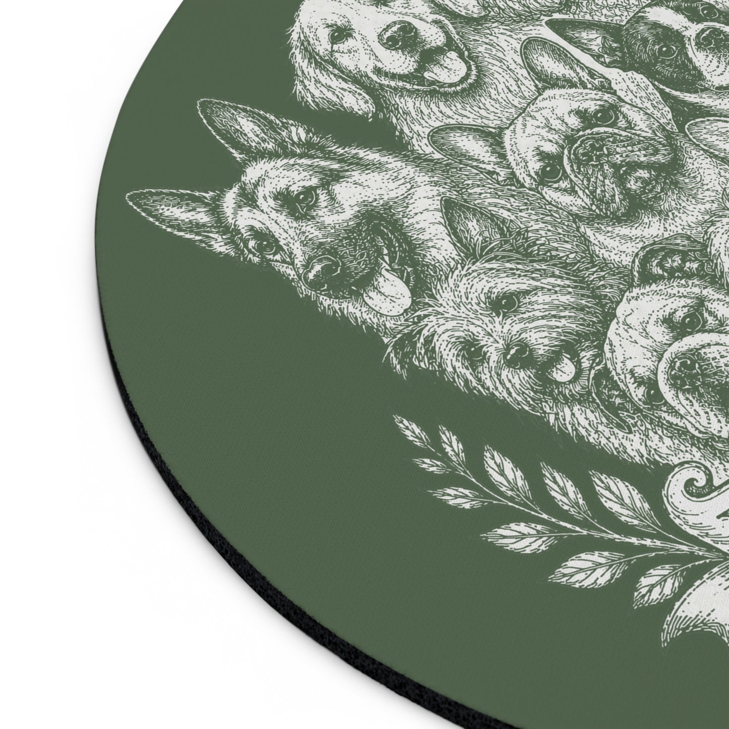 Vintage Animal Sketch Design Mouse Pad