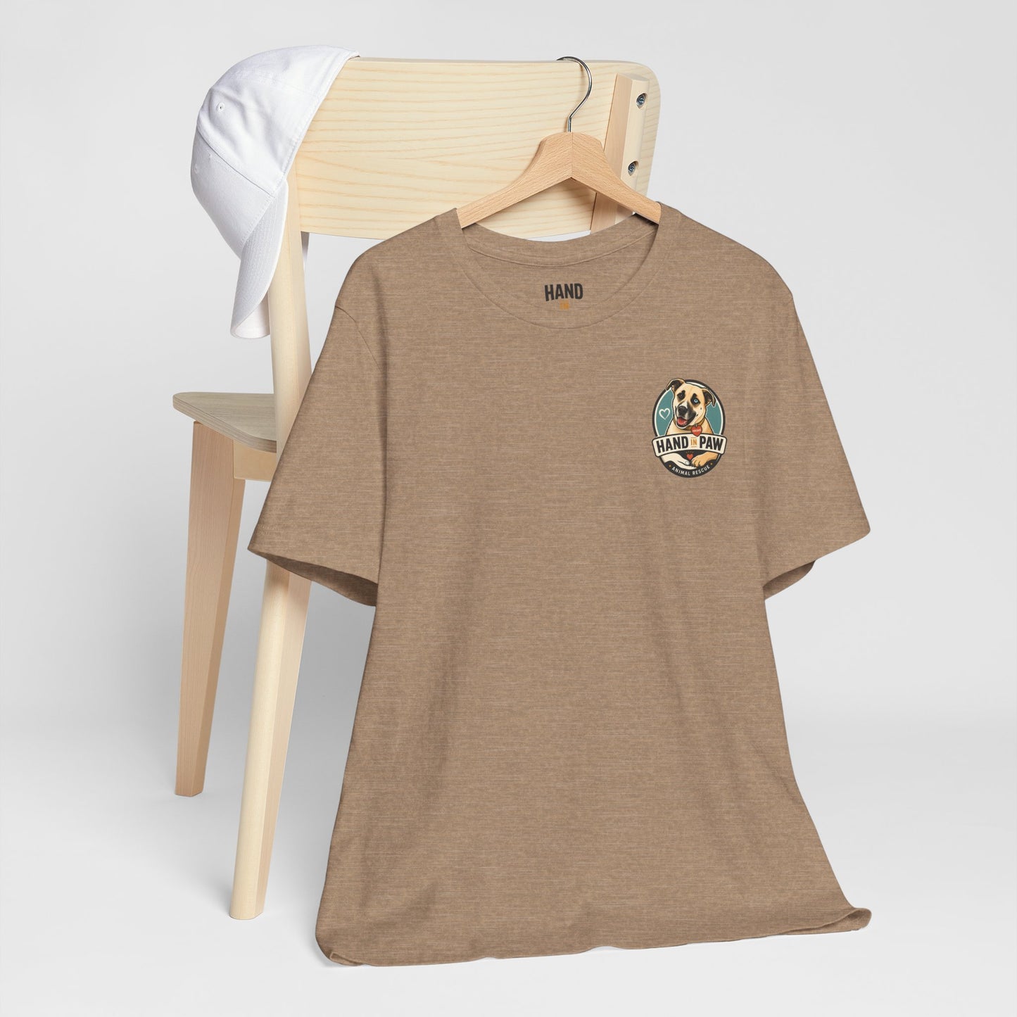 Hand in Paw Rescue Logo T-Shirt