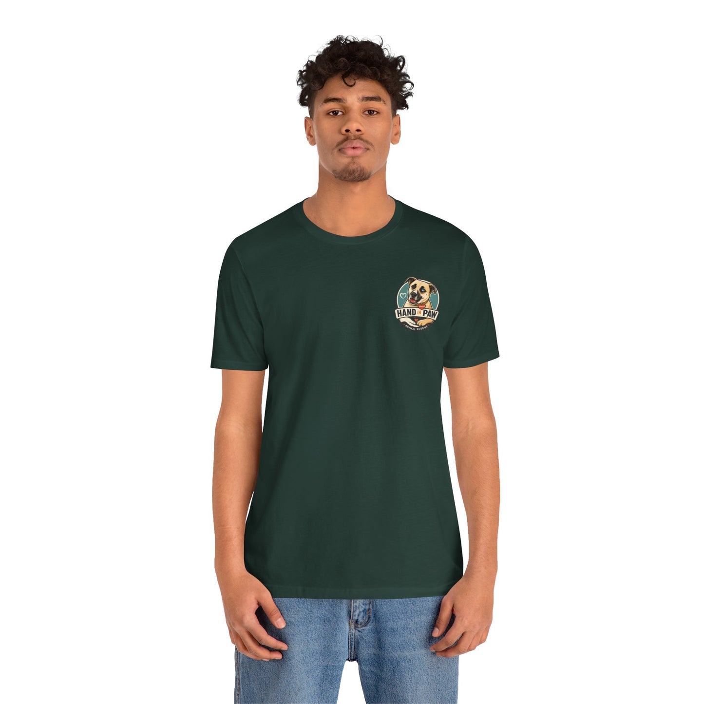 Hand in Paw Rescue Logo T-Shirt