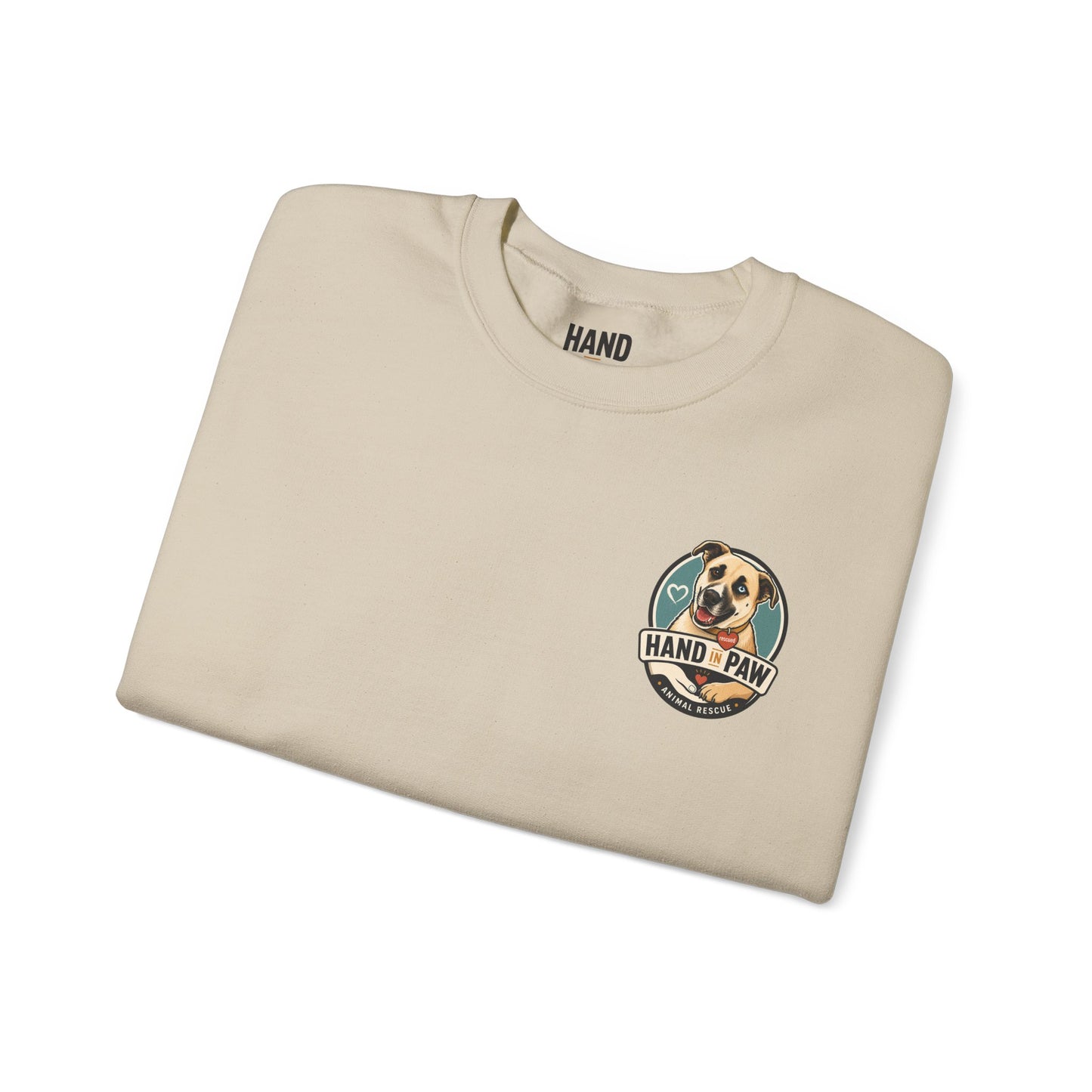 Hand in Paw Rescue Crewneck Sweatshirt