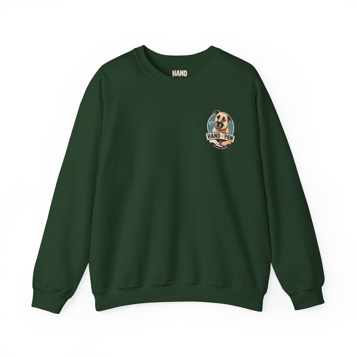 Hand in Paw Rescue Crewneck Sweatshirt