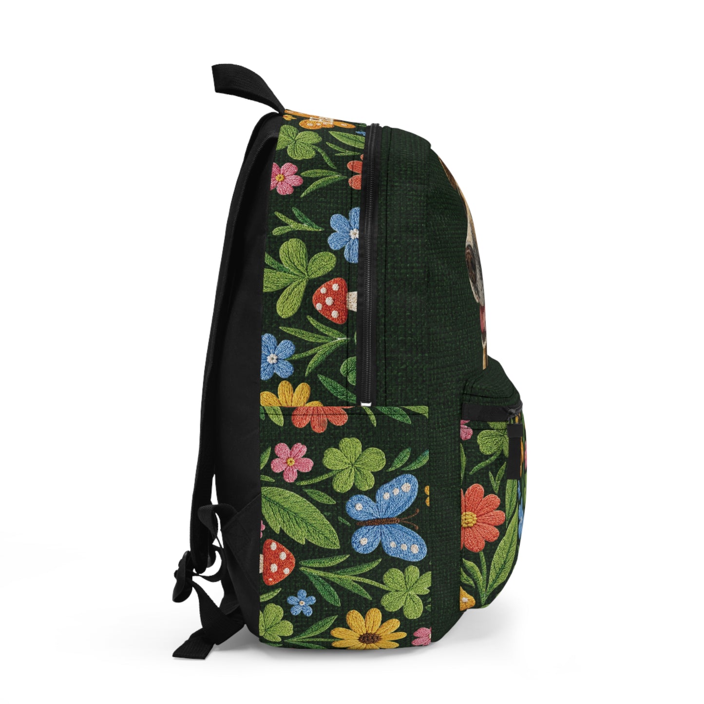 Hand in Paw Dog Pattern Backpack & Travel Bag