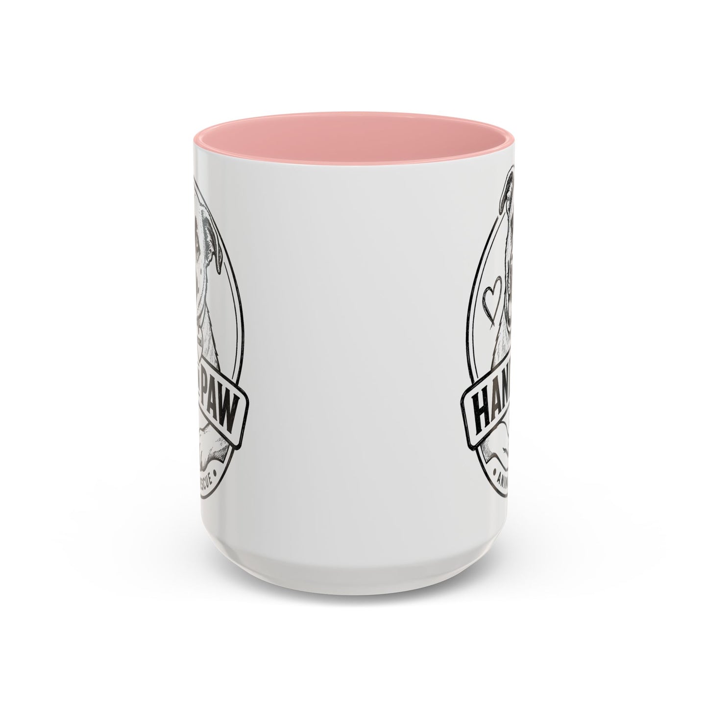 Hand in Paw Logo Mug