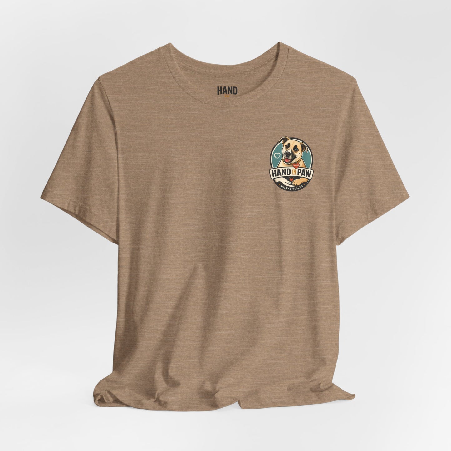 Hand in Paw Rescue Logo T-Shirt