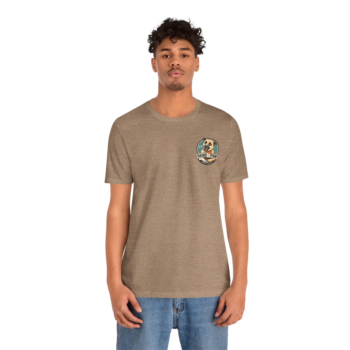 Hand in Paw Rescue Logo T-Shirt
