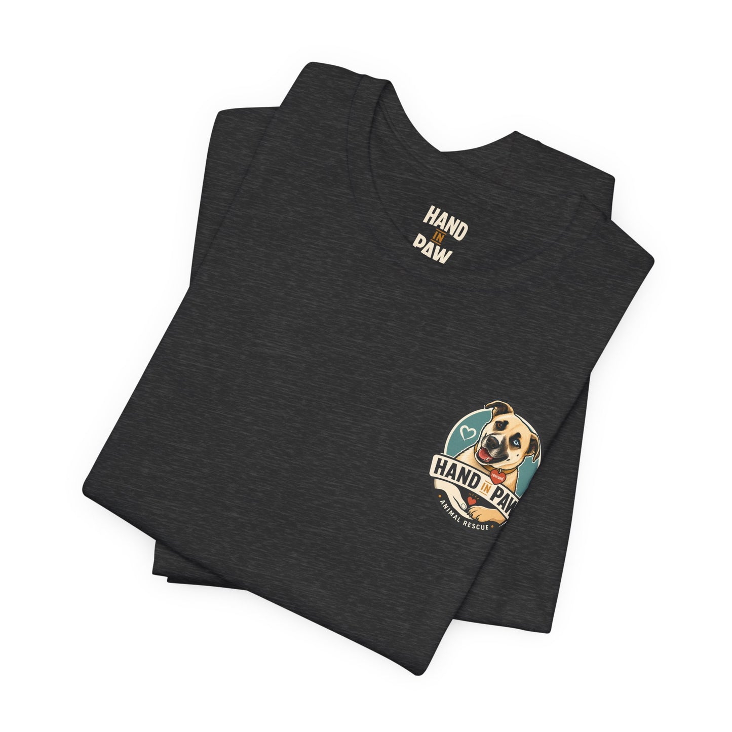 Hand in Paw Rescue Logo T-Shirt