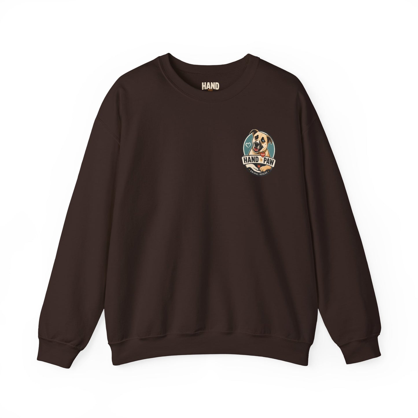 Hand in Paw Rescue Crewneck Sweatshirt