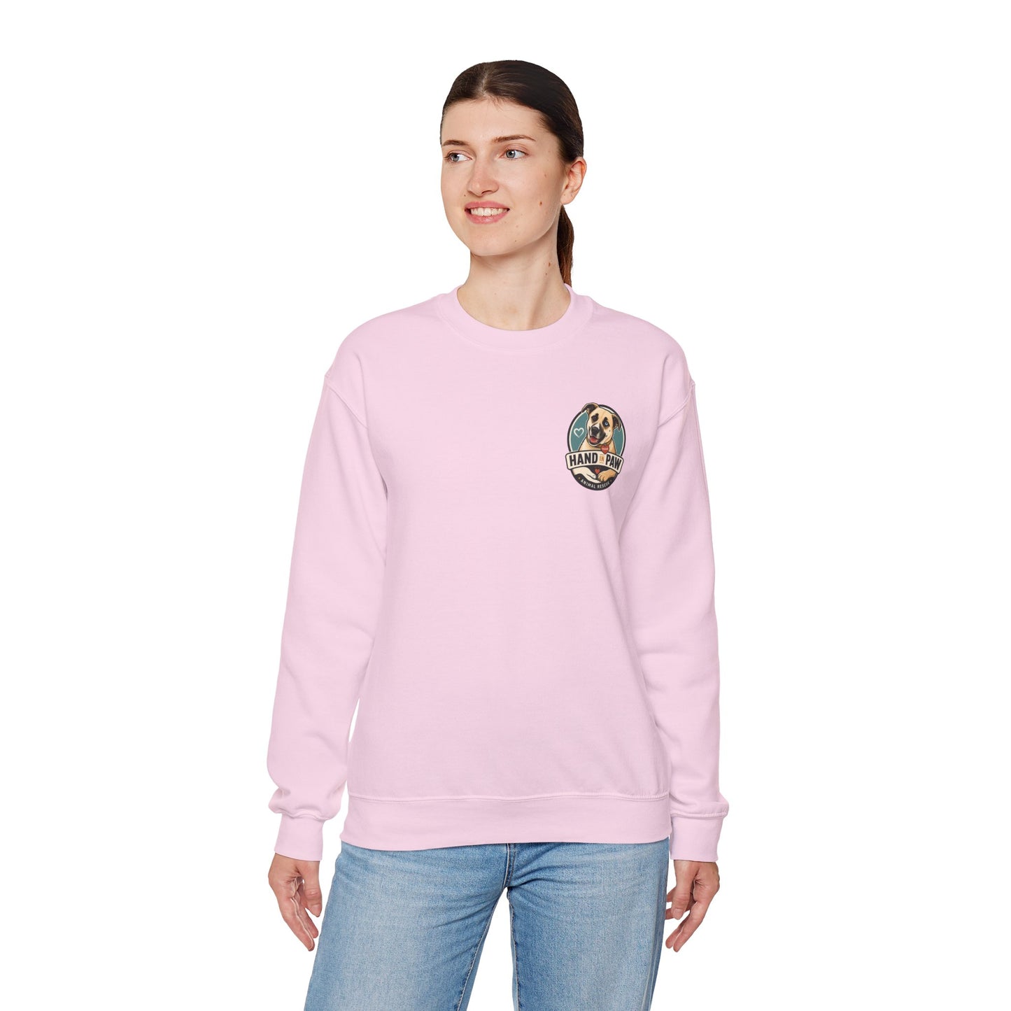 Hand in Paw Rescue Crewneck Sweatshirt