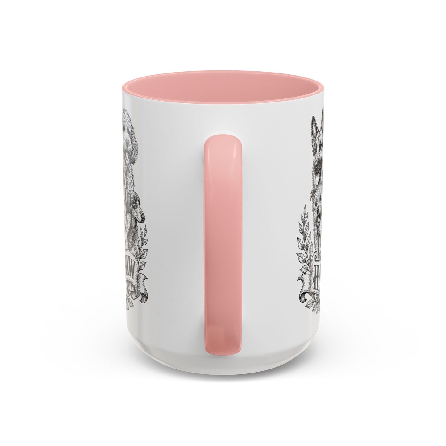 Vintage Animal Sketch Hand in Paw Logo Mug