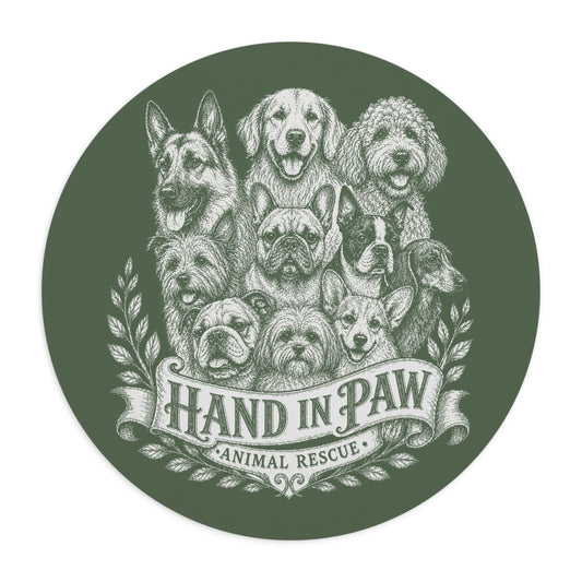Vintage Animal Sketch Design Mouse Pad