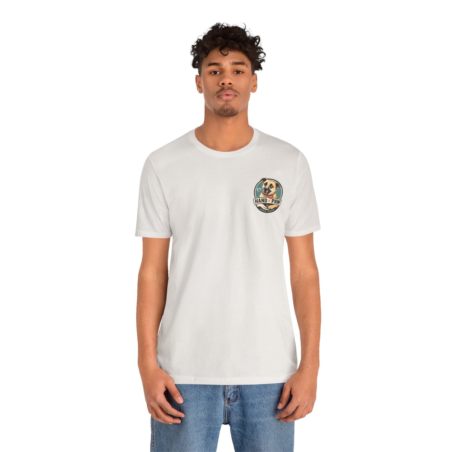 Hand in Paw Rescue Logo T-Shirt