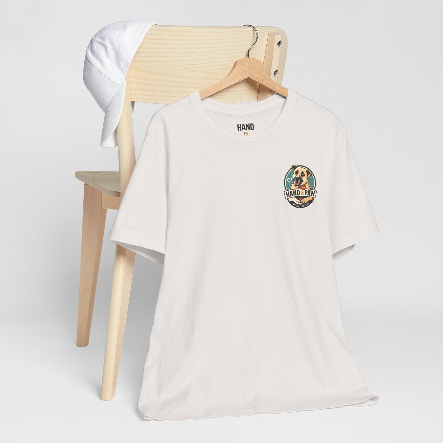Hand in Paw Rescue Logo T-Shirt