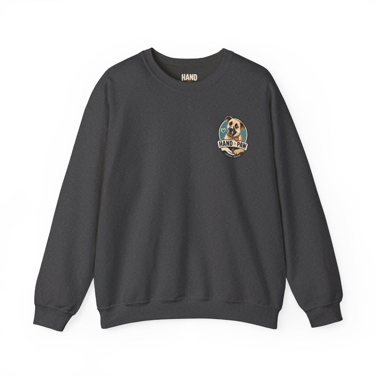 Hand in Paw Rescue Crewneck Sweatshirt