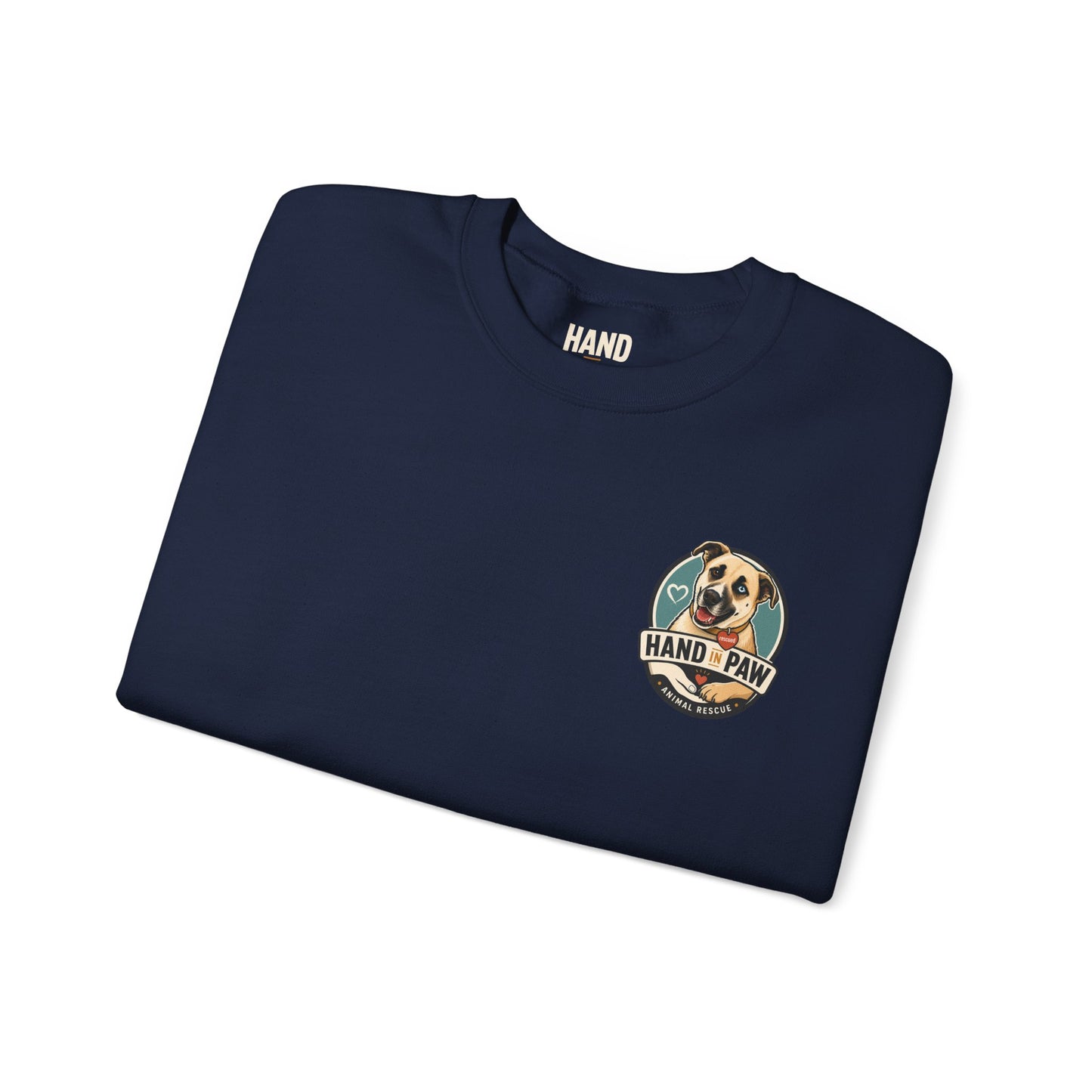 Hand in Paw Rescue Crewneck Sweatshirt