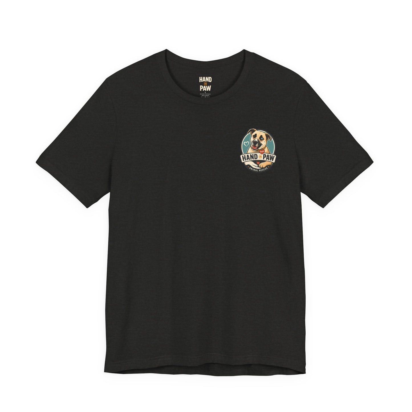 Hand in Paw Rescue Logo T-Shirt
