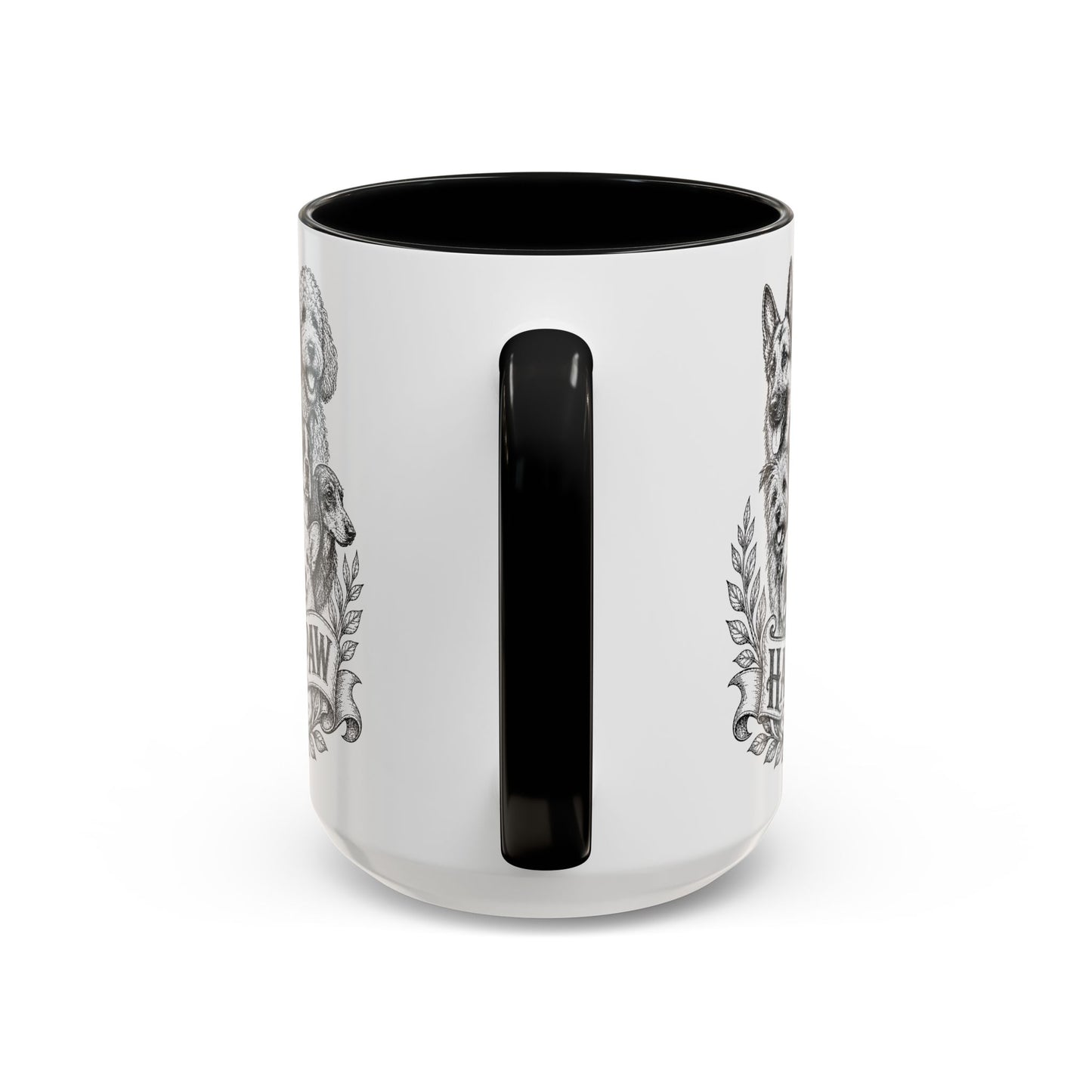 Vintage Animal Sketch Hand in Paw Logo Mug