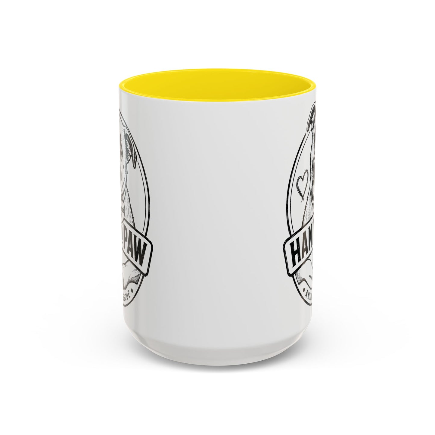 Hand in Paw Logo Mug