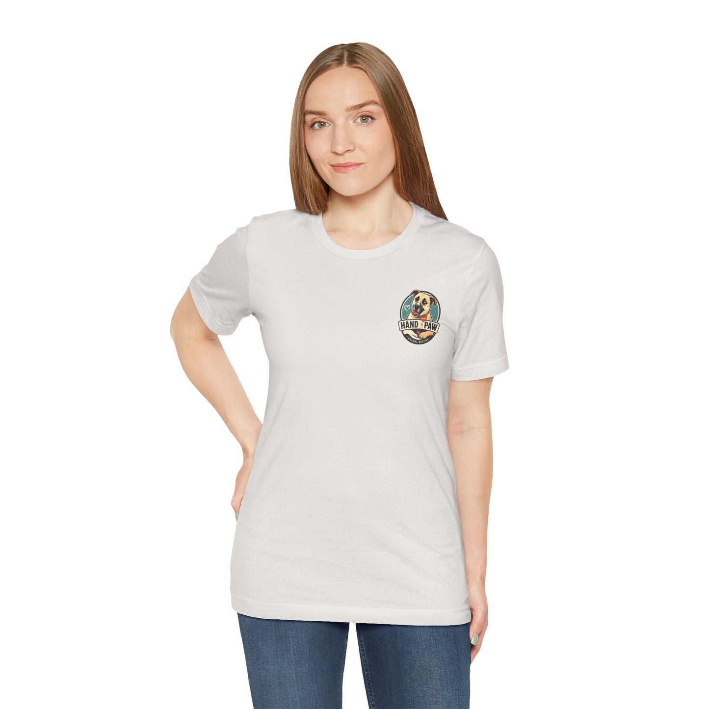 Hand in Paw Rescue Logo T-Shirt