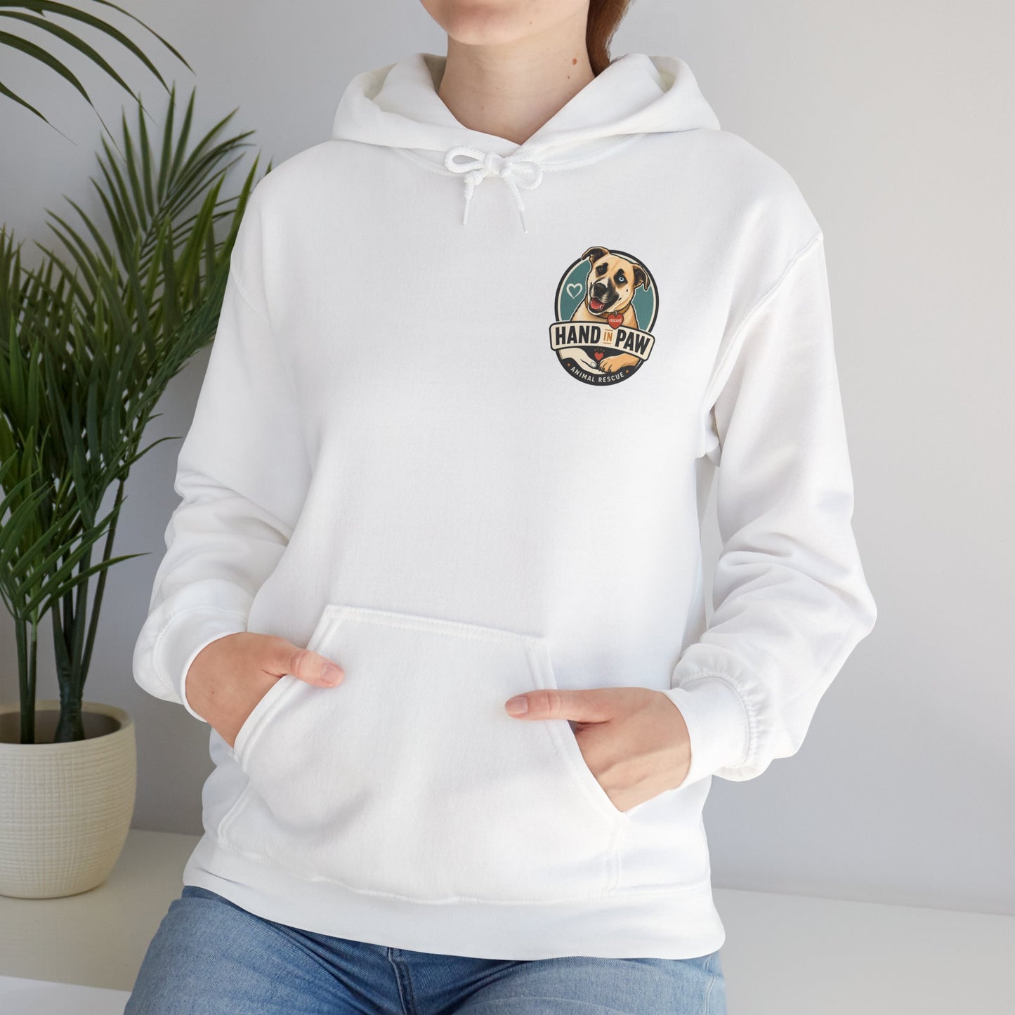 Hand in Paw Unisex Hoodie