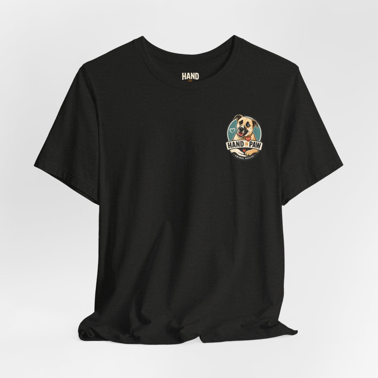 Hand in Paw Rescue Logo T-Shirt