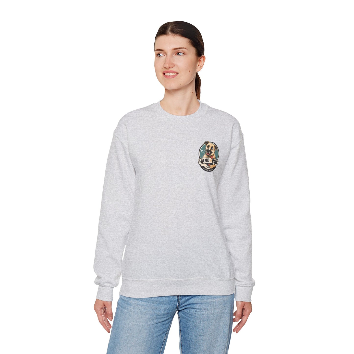 Hand in Paw Rescue Crewneck Sweatshirt