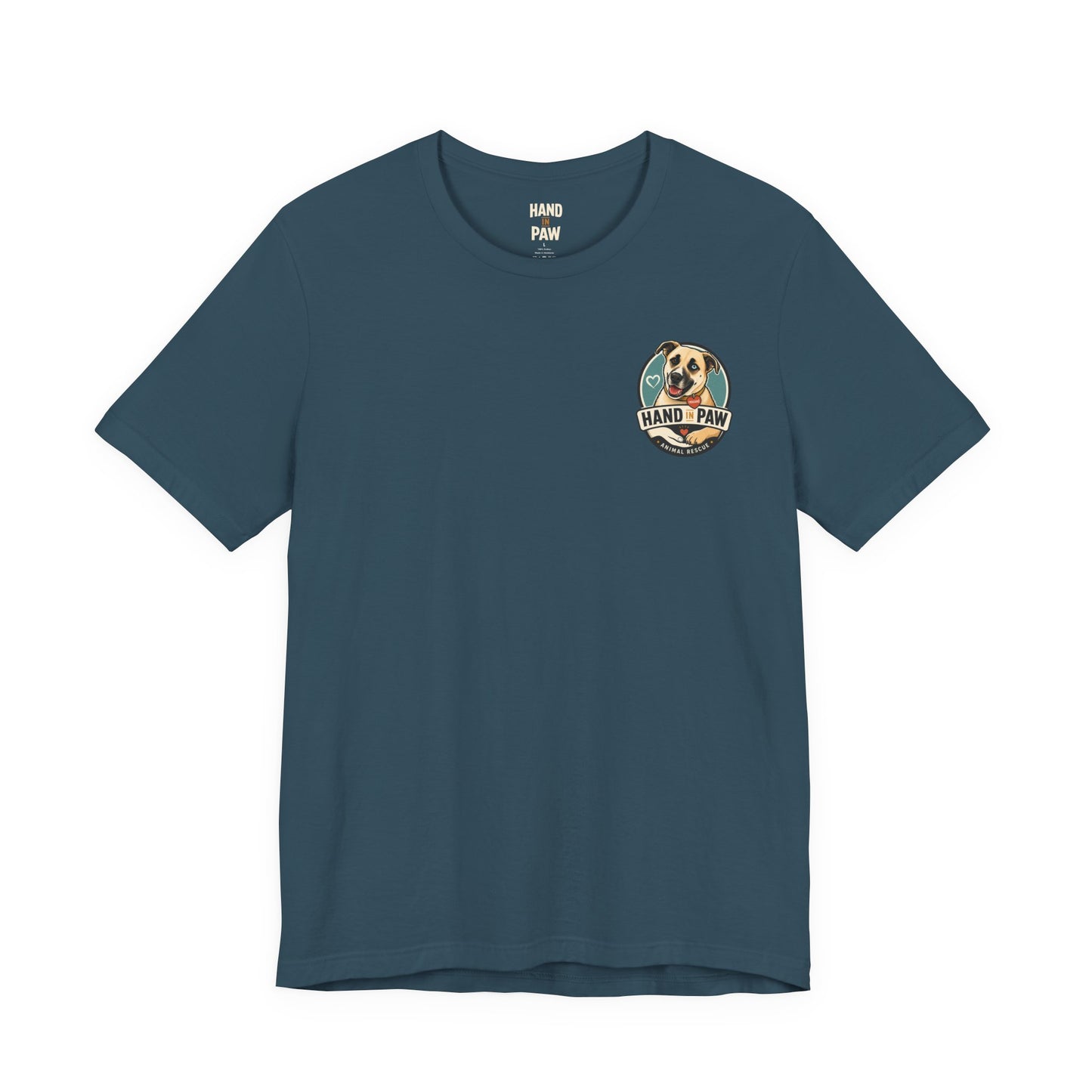 Hand in Paw Rescue Logo T-Shirt