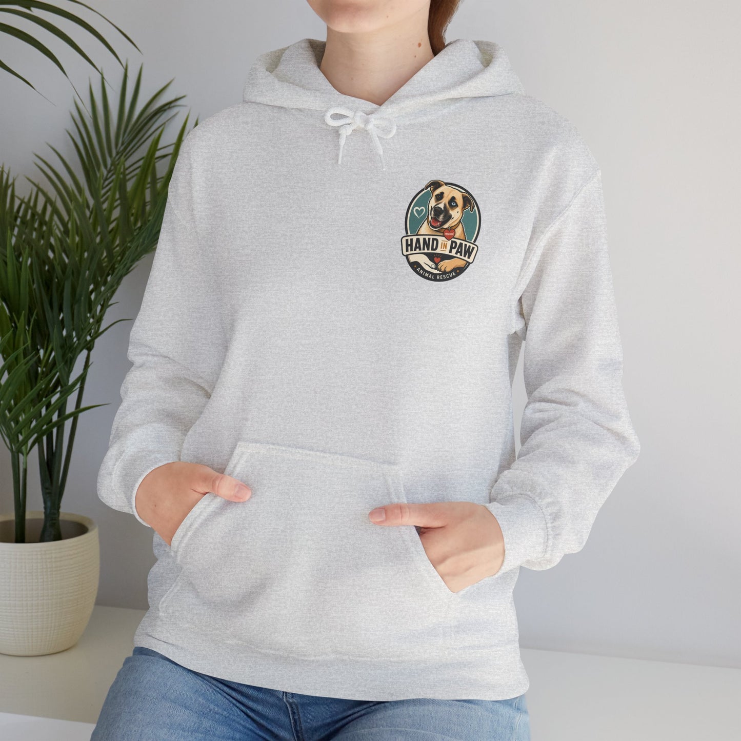 Hand in Paw Unisex Hoodie