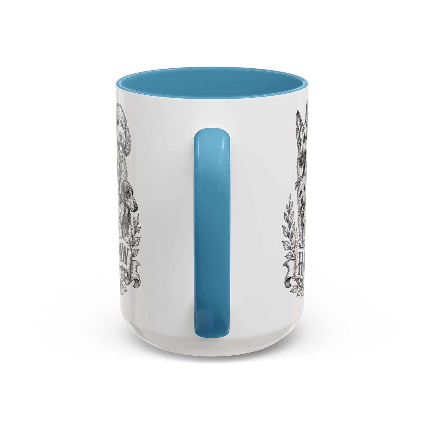 Vintage Animal Sketch Hand in Paw Logo Mug