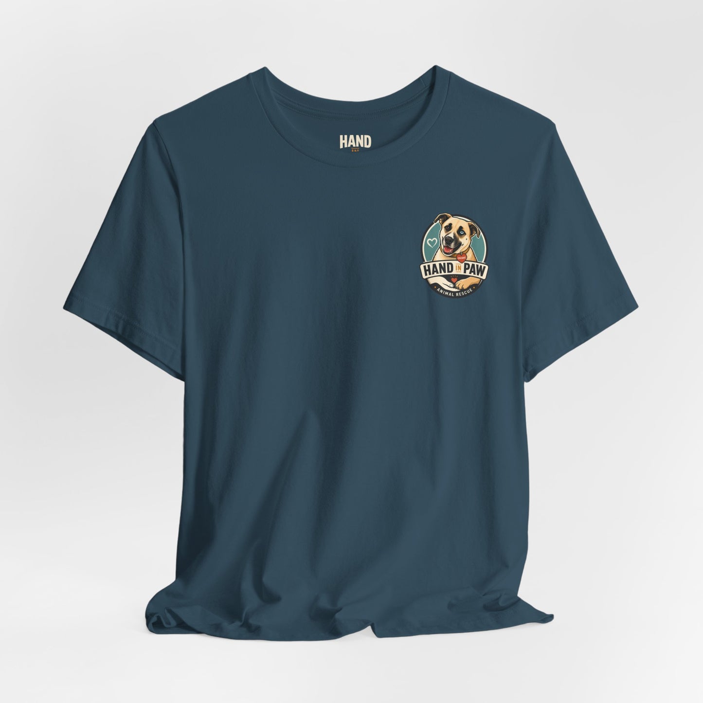 Hand in Paw Rescue Logo T-Shirt
