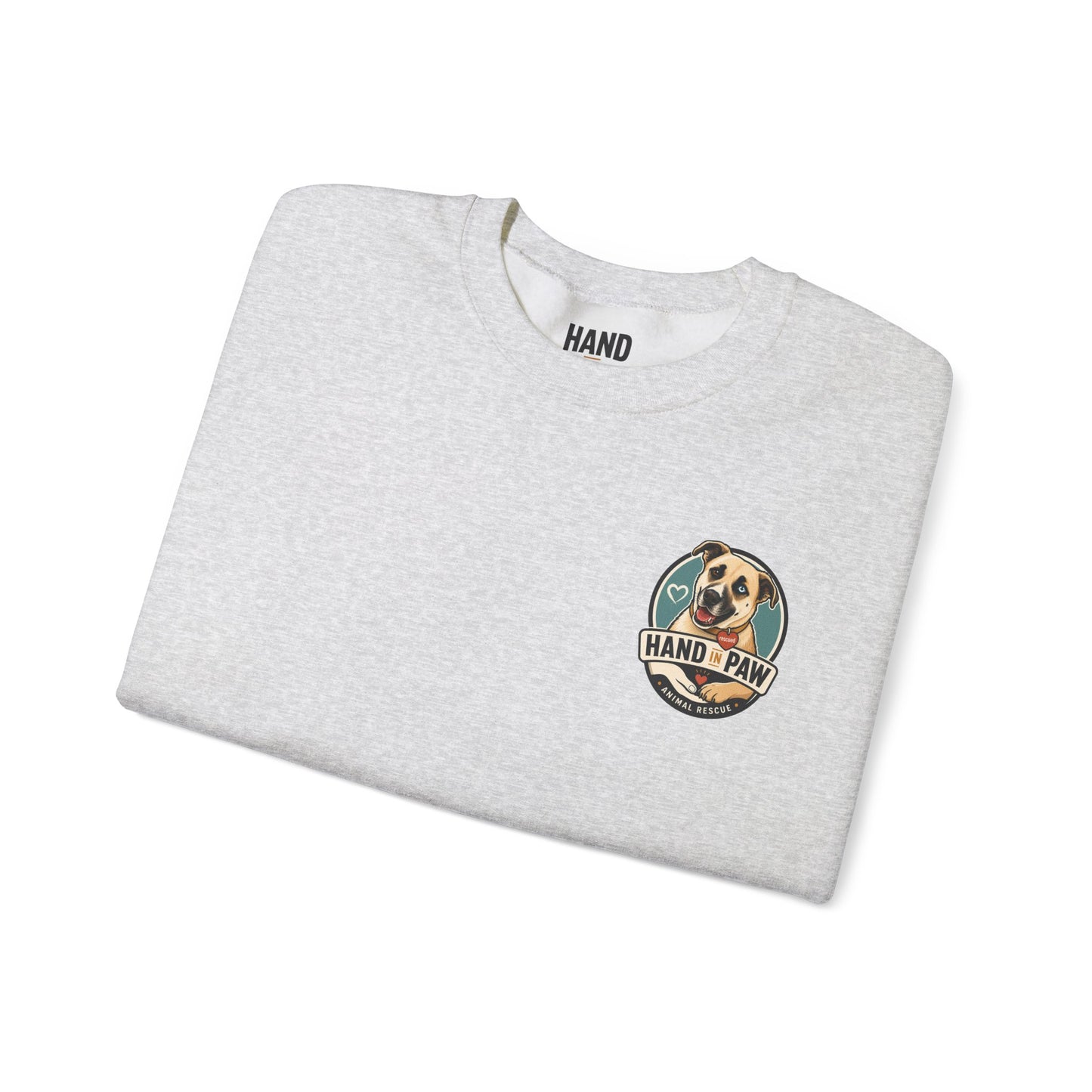 Hand in Paw Rescue Crewneck Sweatshirt