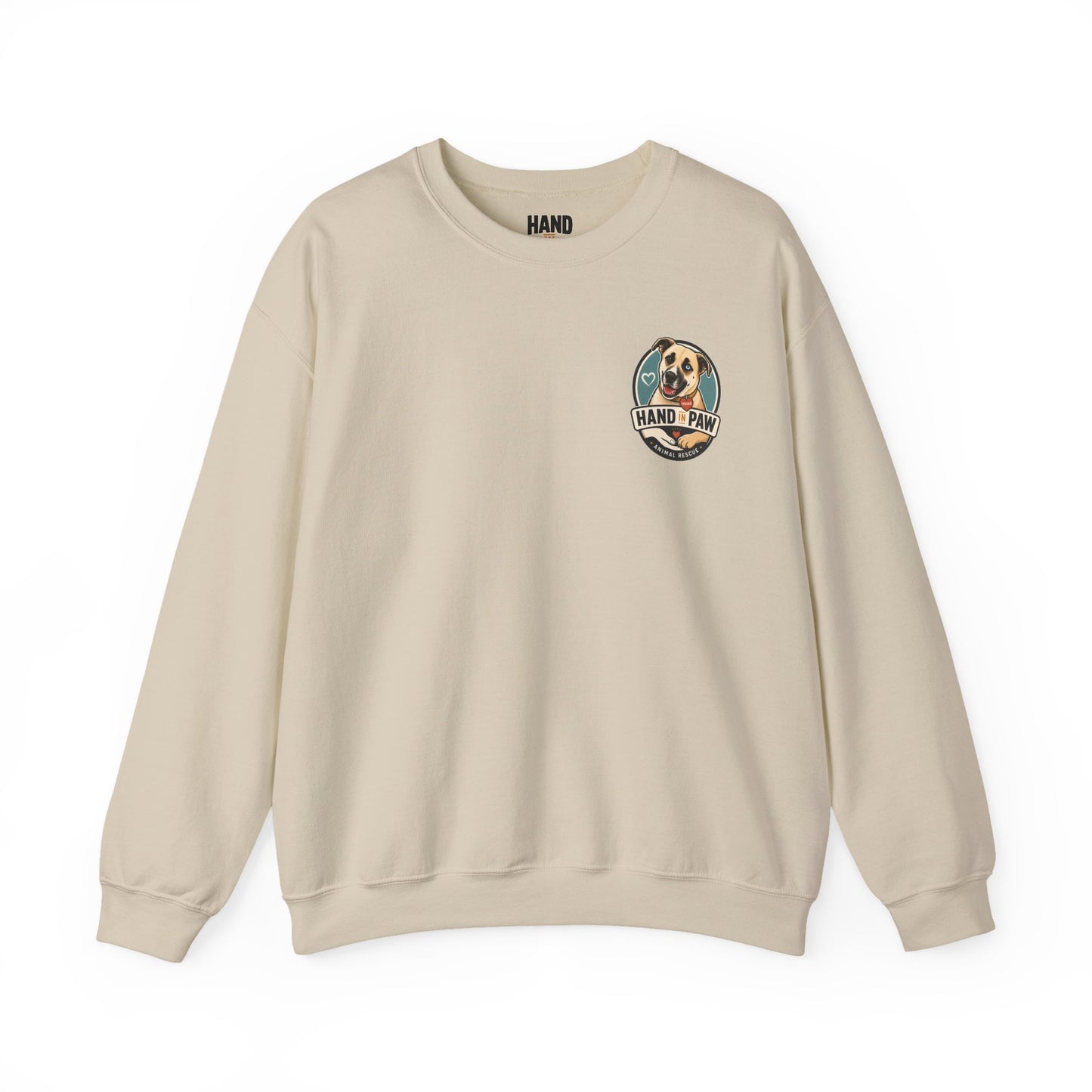 Hand in Paw Rescue Crewneck Sweatshirt
